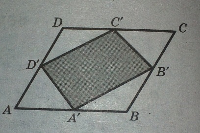Площадь параллелограмма ABCD равна 6. Найдите площадь параллелограмма A'B'C'D'